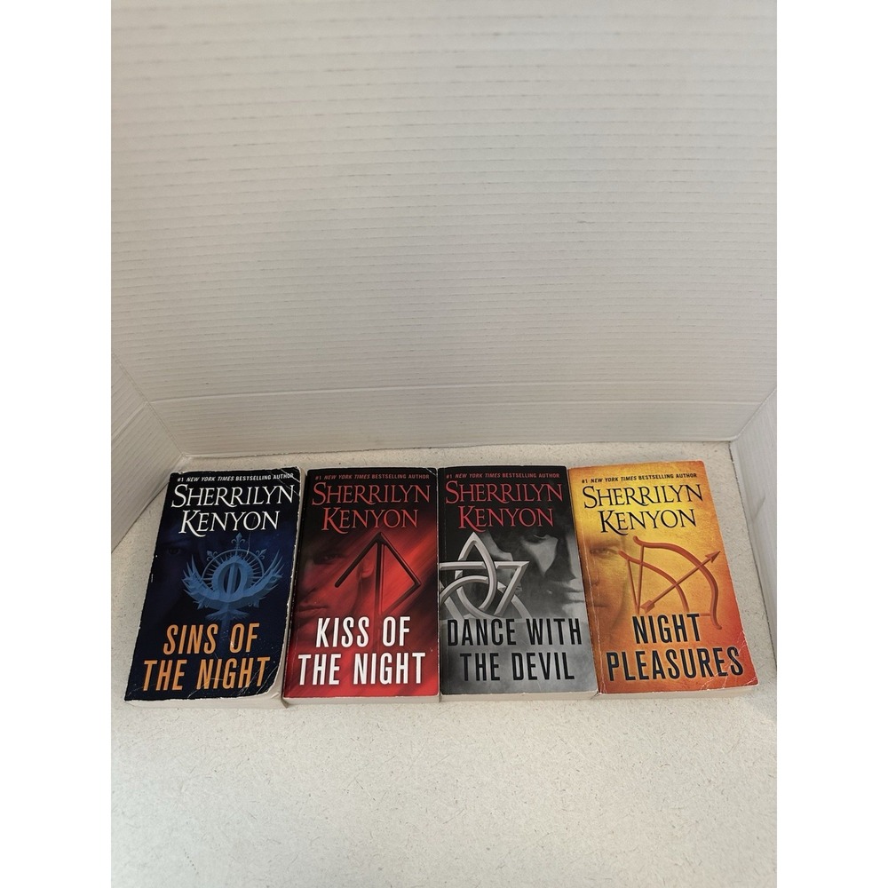 Lot Of 4 Sherrilyn Kenyon Paperback Books . Series Number Are 1,3,4, 7